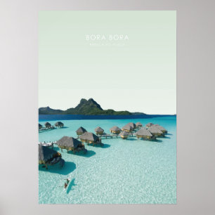 Bora Bora, Französisch-Polynesien Poster