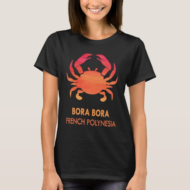 Bora Bora Französisch Polynesien Souvenir 1 T-Shirt (Vorderseite)