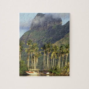 Bora Bora, Französisch-Polynesien Wasserfrontszene