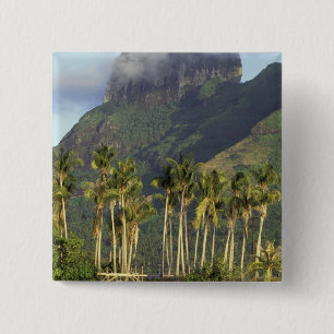 Bora Bora, Französisch-Polynesien Wasserfrontszene Button