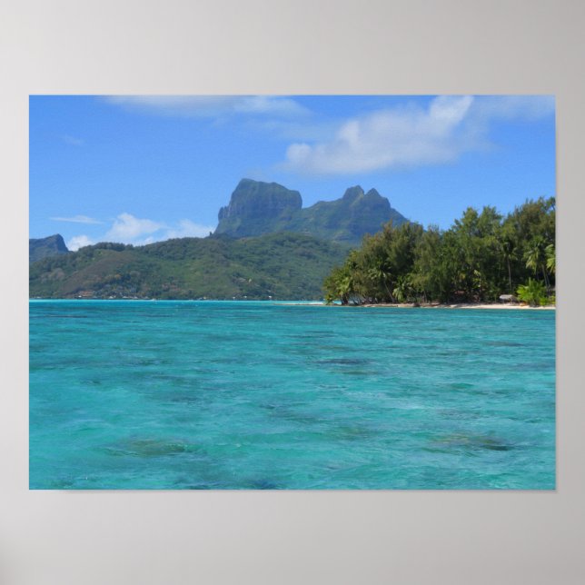 Bora Bora French Polynesia Poster (Vorne)