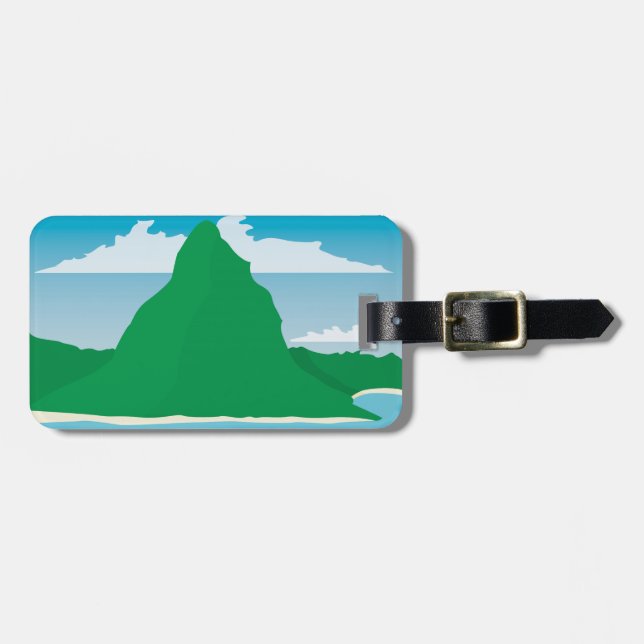 Bora Bora Gepäckanhänger (Vorderseite horizontal)