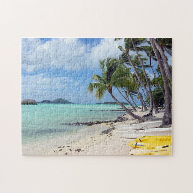 Bora Bora Lagoon Puzzle (Horizontal)