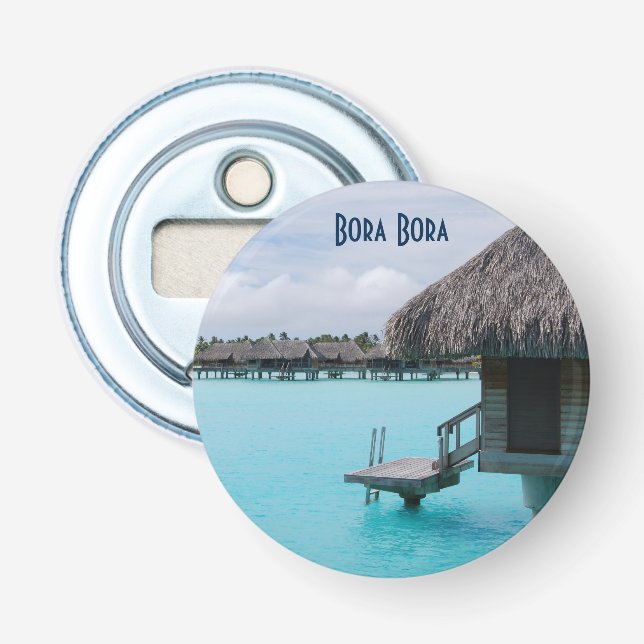 Bora Bora Magnet Flaschenöffner (Vorderseite)