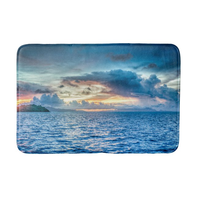 Bora Bora Ocean View Foto Badematte (Vorderseite)