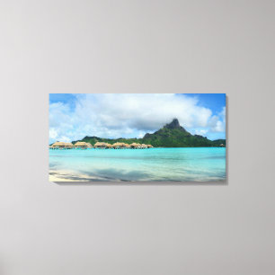 Bora Bora Panoramadruck Leinwanddruck