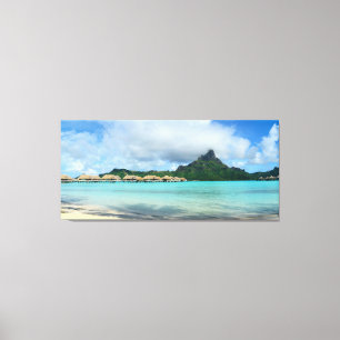 Bora Bora Panoramadruck Leinwanddruck