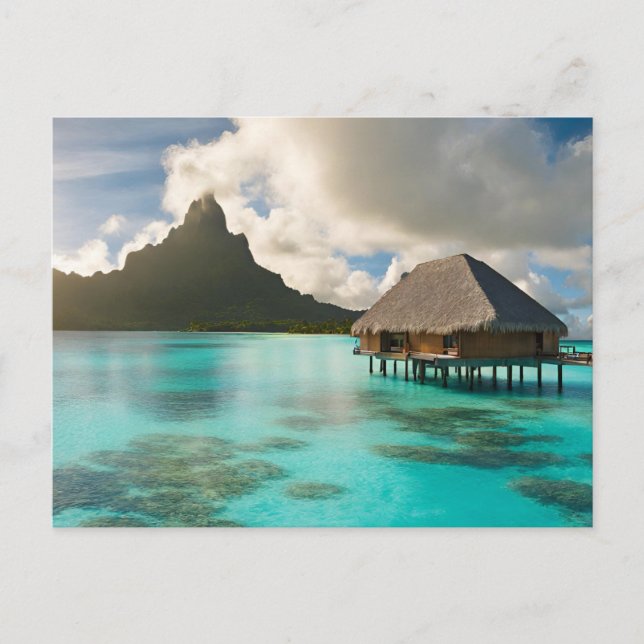 Bora Bora Postcard Postkarte (Vorderseite)