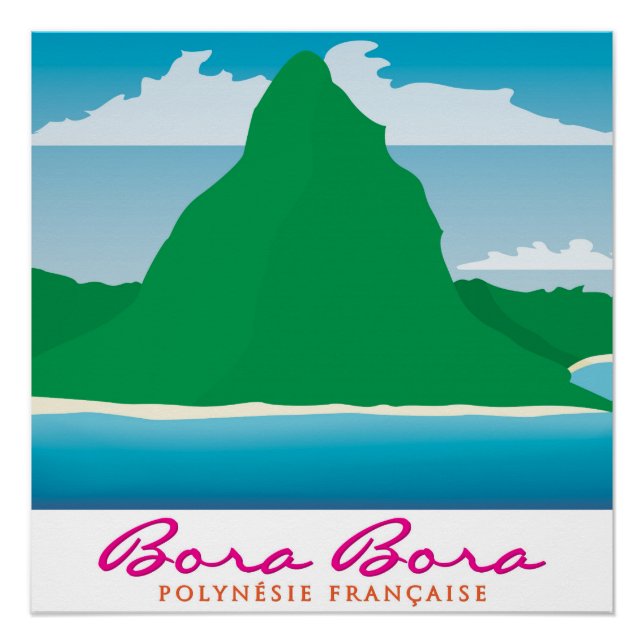 Bora Bora Poster (Vorderseite)