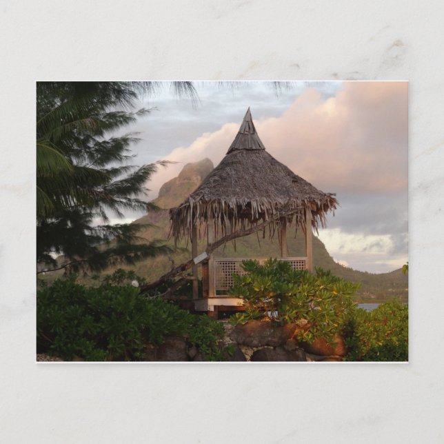 Bora Bora, Postkarte (Vorderseite)