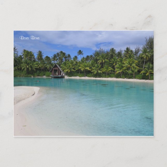 Bora Bora Postkarte (Vorderseite)