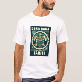 Bora Bora Schildkröte, schützen wir unsere Tahiti- T-Shirt