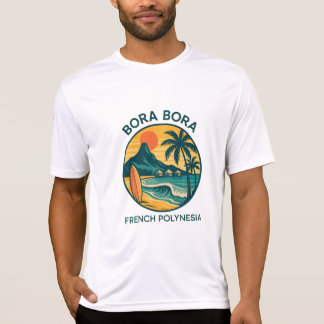 Bora Bora Serenity – Tropical  French Polynesia T-Shirt
