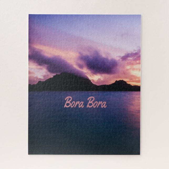 Bora Bora Suset Island Beach (Vertikal)
