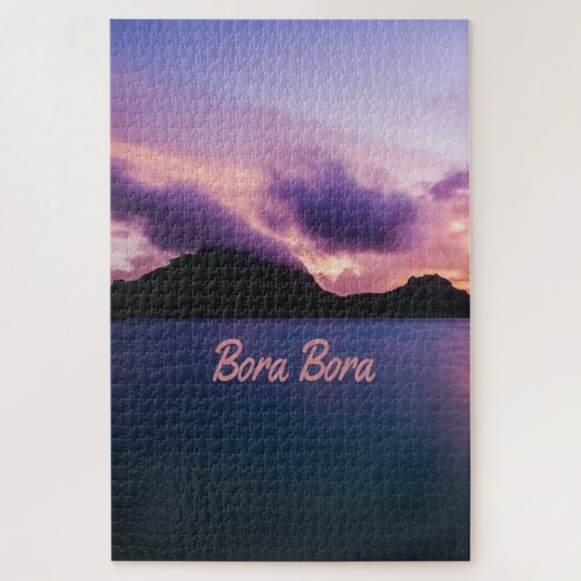 Bora Bora Suset Island Beach (Vertikal)