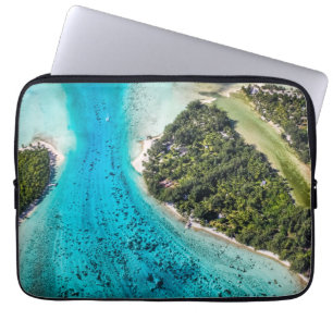 Bora Bora - Weg zum Ozean Laptopschutzhülle