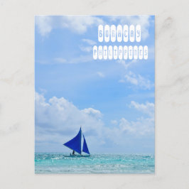 Boracay Paraw Sailing Postkarte