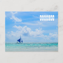 Boracay Paraw Sailing Postkarte