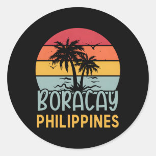 Boracay Philipes Runder Aufkleber