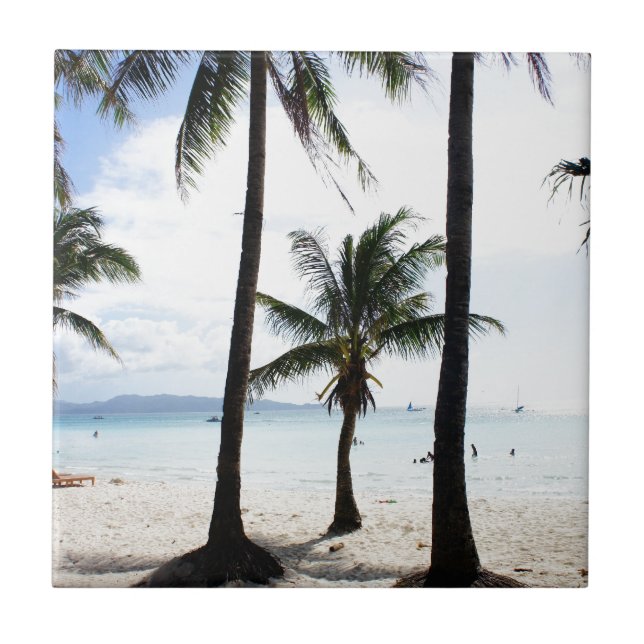 Boracay Philippinen Fliese (Vorderseite)