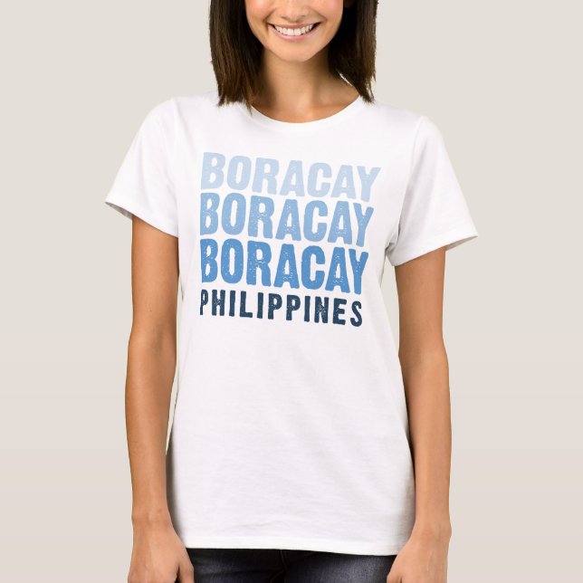Boracay - Philippinen T-Shirt (Vorderseite)