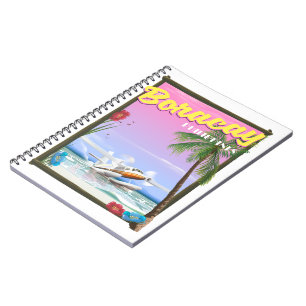 Boracay Philippines Strandposter Notizblock