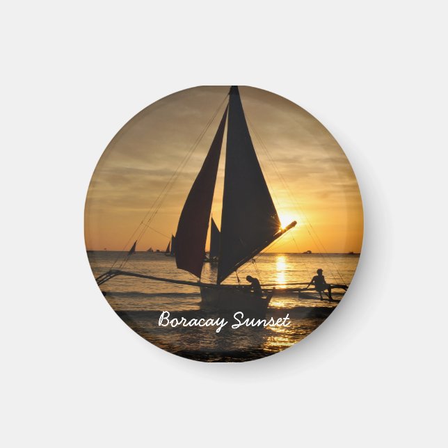 Boracay Sunset Magnet (Vorne)