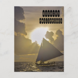 Boracay Sunset Postkarte