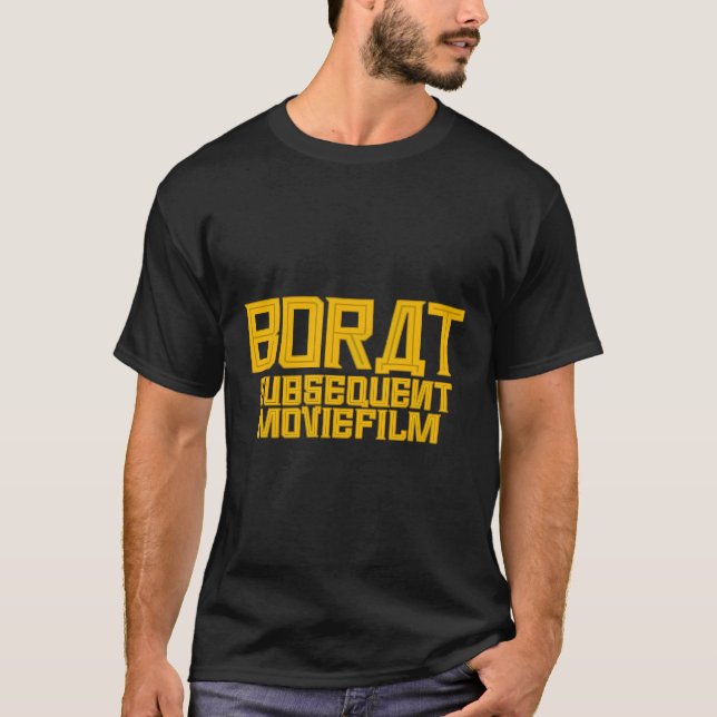 Borat Borat Filmfilm T-Shirt (Vorderseite)