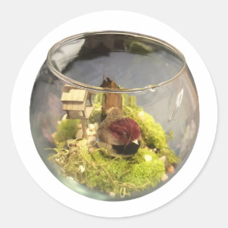 borb planetarium runder aufkleber