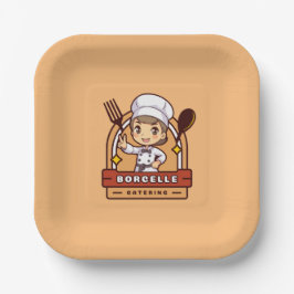 Borcelle Caters Custom Logo Paper Teller