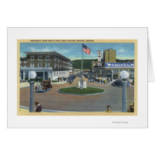 Bord de la mer, Orégon - Broadway de l'extrémité