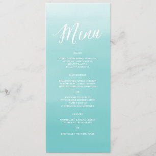 Bord de mer Menu