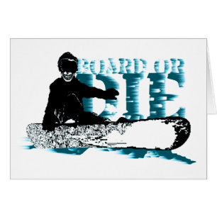 Bord oder die. Skeleboarder.