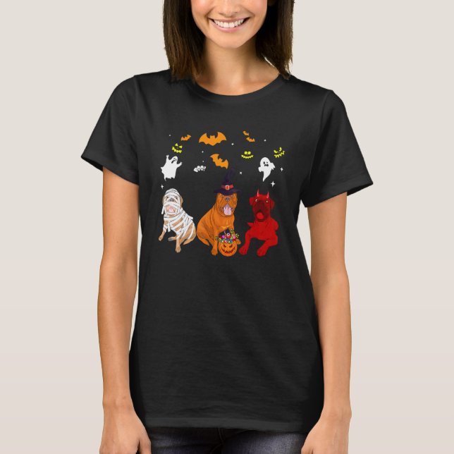 Bordeaux-Dogge T-Shirt (Vorderseite)