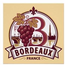 Bordeaux France Poster