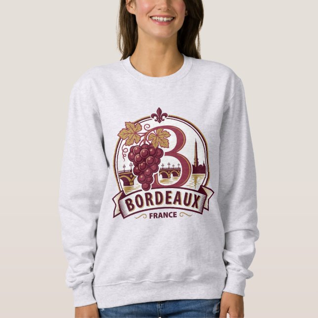 Bordeaux France Sweatshirt (Vorderseite)