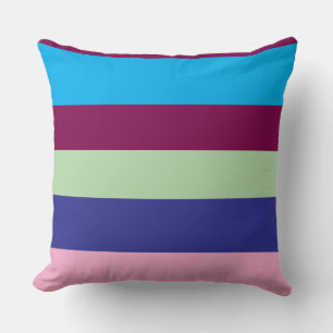 Bordeaux-Harmonie-Farbpalette Kissen