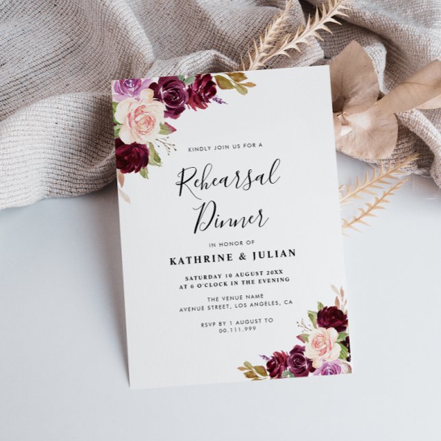 Bordeaux Herbst Probe Einladung (Von Creator hochgeladen)