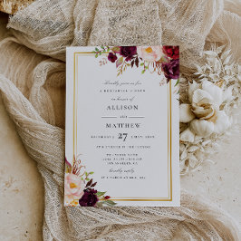 Bordeaux Herbst Probe Einladung