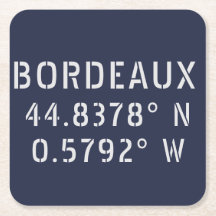 Bordeaux Latitude Longitude