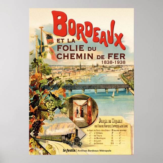 BORDEAUX POSTER (Vorne)