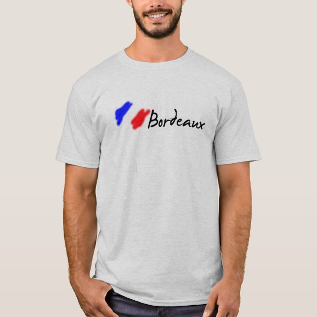 Bordeaux-T - Shirt (Vorderseite)