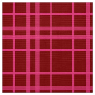 Bordeauxrosa Karo-Gitter-Design Stoff