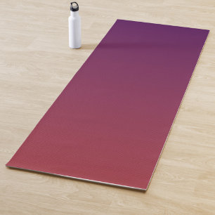 Bordeauxroter Farbverlauf  Yogamatte