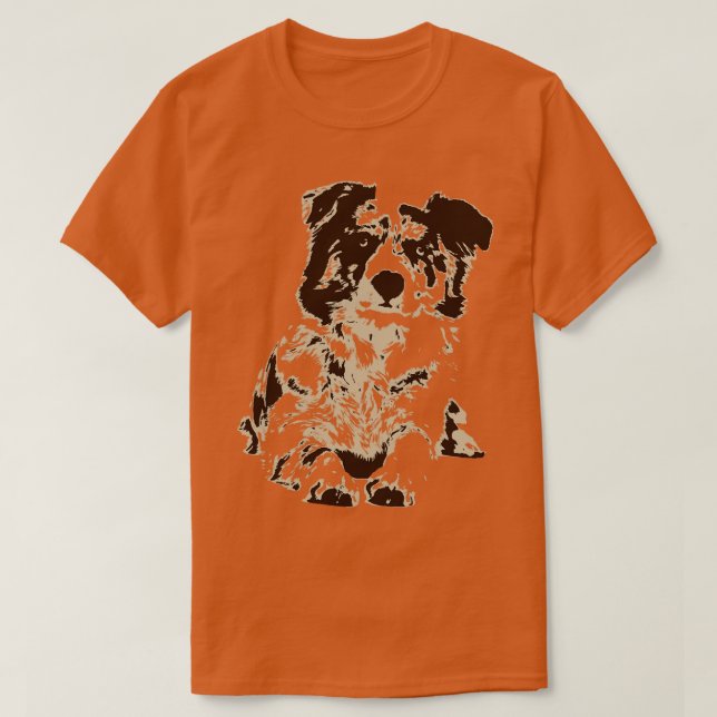 Border Collie 5 T-Shirt (Design vorne)