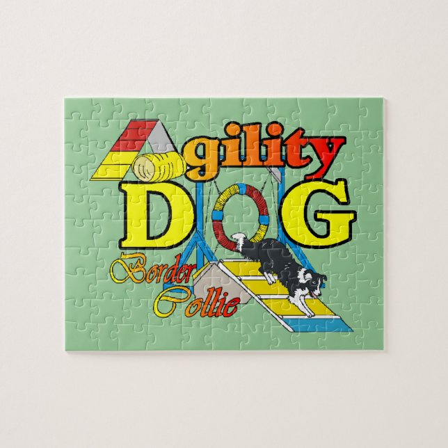 Border Collie Agility (Horizontal)