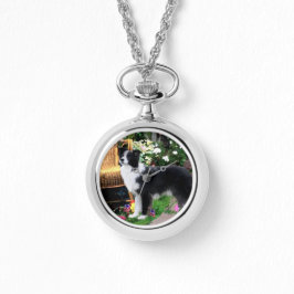 Border Collie Art Geschenke Armbanduhr