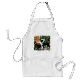 Border Collie Art Geschenke Schürze