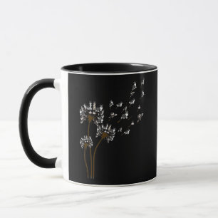 Border Collie Blume Fly Dandelion Border Collie Tasse